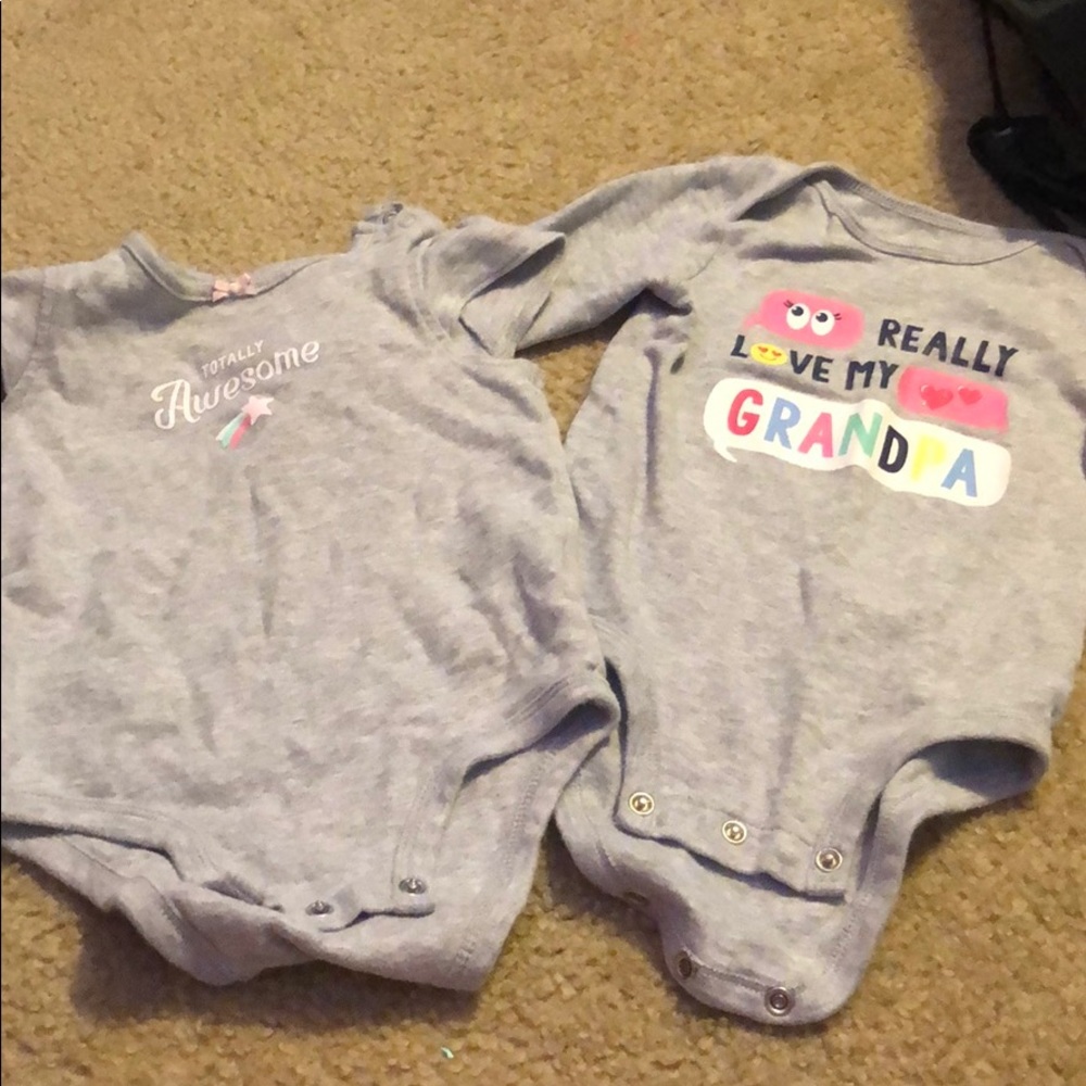 12 M Onesies